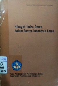 Hikayat Indra Dewa dalam Sastra Indonesia Lama