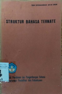 Struktur Bahasa Ternate