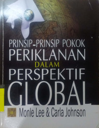 Prinsip-Prinsip Pokok Periklanan Dalam Perspektif Global
