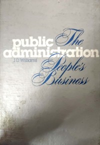 Public Administration: The People Business