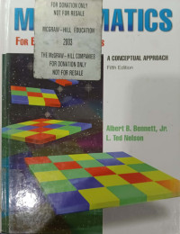 Mathematics For Elementary Teachers : A Conceptual Approach