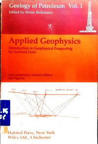 Applied Geophysics : Introduction To Geophysical Prospecting