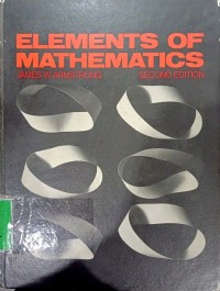 Elements Of Mathematics