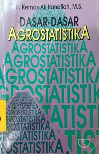 Dasar-Dasar Agrostatistika