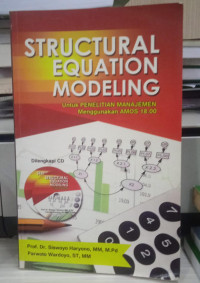 Structural Equation Modeling Untuk Penelitian Manajemen Menggunakan Amos 18.00