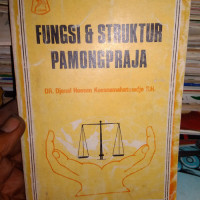 Image of Fungsi & Struktur Pamong Praja