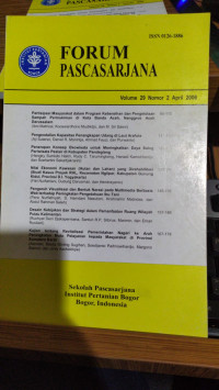 Forum Pascasarjana Vol. 29 No. 2 April 2006