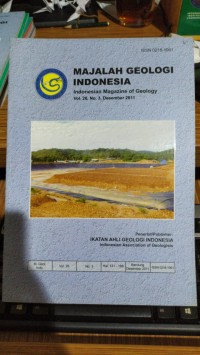 Majalah Geologi Indonesia Vol.26 No. 3 agustus 2011