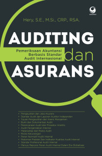 Auditing dan Asuransi : Pemeriksaan Akuntansi Berbasis Standar Audit Internasional