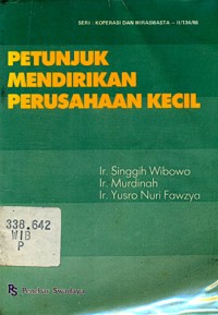 Petunjuk Mendirikan Perusahaan Kecil