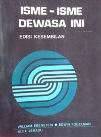 Isme - Isme Dewasa Ini