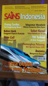 Majalah Sains Indonesia edisi 46 Oktober 2015