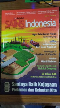 Image of Majalah Sains Indonesia edisi 41 Mei 2015