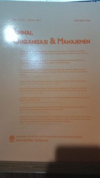 Jurnal Organisasi & Manajemen Vol.13 No.2 September 2017