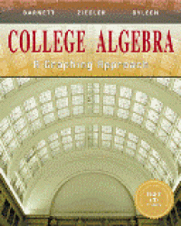 College Algebra : A Graphing Approach