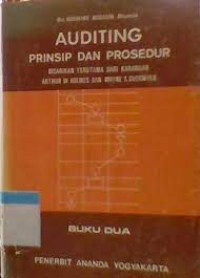 Auditing : Prinsip Dan Prosedur Buku Dua