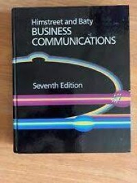 Business Communications : Principles and Methods