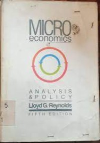 Micro Economics : Analysis & Policy