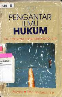 Pengantar Ilmu Hukum