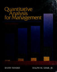 Quantitative Analysis For Management