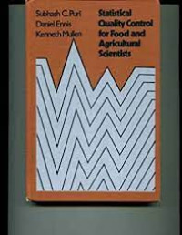 Statistical Quality Control For Food and Agricultural Scientists