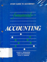 Study Guide To Accompany : Financial Accounting