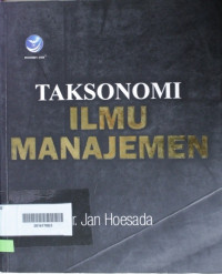 Taksonomi Ilmu Manajemen