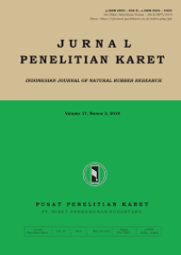 Jurnal Penelitian Karet : Indonesian Journal of Natural Rubber Research Volume 28, 2010, Nomor 1