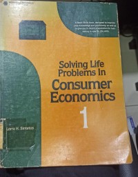 Solving Life Problems In Consumer Economics 1