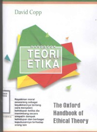 Handbook Teori Etika '' The Oxford Handbook Of Ethical Theory''