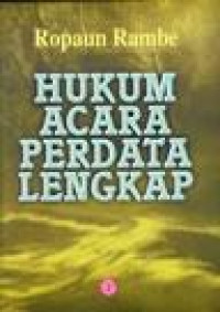 Hukum Acara Perdata Lengkap