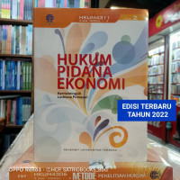 Hukum Pidana Ekonomi
