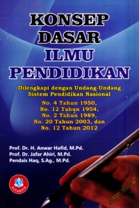 Konsep Dasar Ilmu Pendidikan