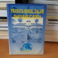 Pranata Sosial Dalam Masyarakat Sunda