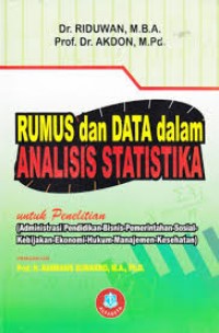 Rumus dan Data dalam Analisis Statistika