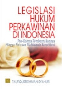 Legislasi Hukum Perkawinan di Indonesia : Pro-Kontra Pembentukannya Hingga Putusan Mahkamah Konstitusi