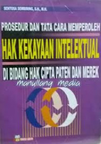 Prosedur dan Tata Cara Memperoleh Hak Kekayaan Intelektual