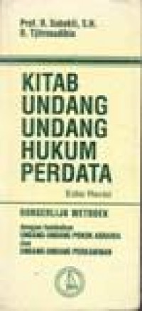 Kitab Undang-Undang Hukum Perdata