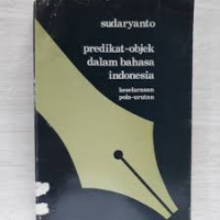 Predikat-Objek dalam Bahasa Indonesia: keselarasan pola-urutan