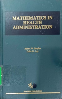 Mathematics In Health Administration